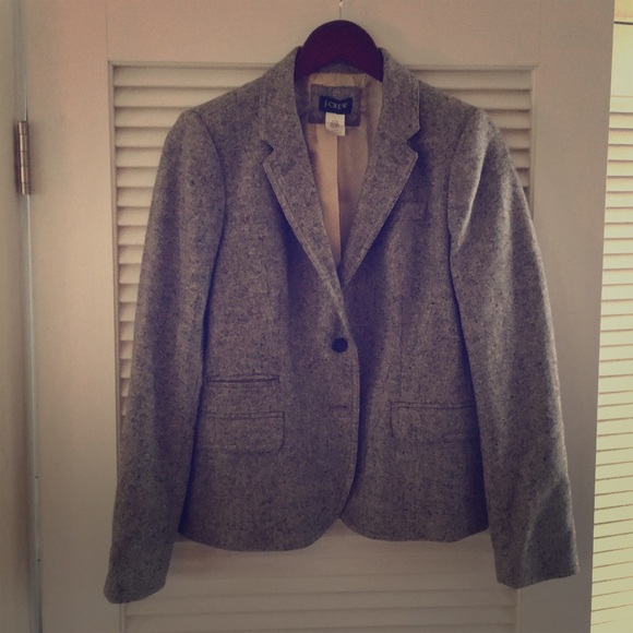 J.Crew lined wool blazer - Picture 1 of 3